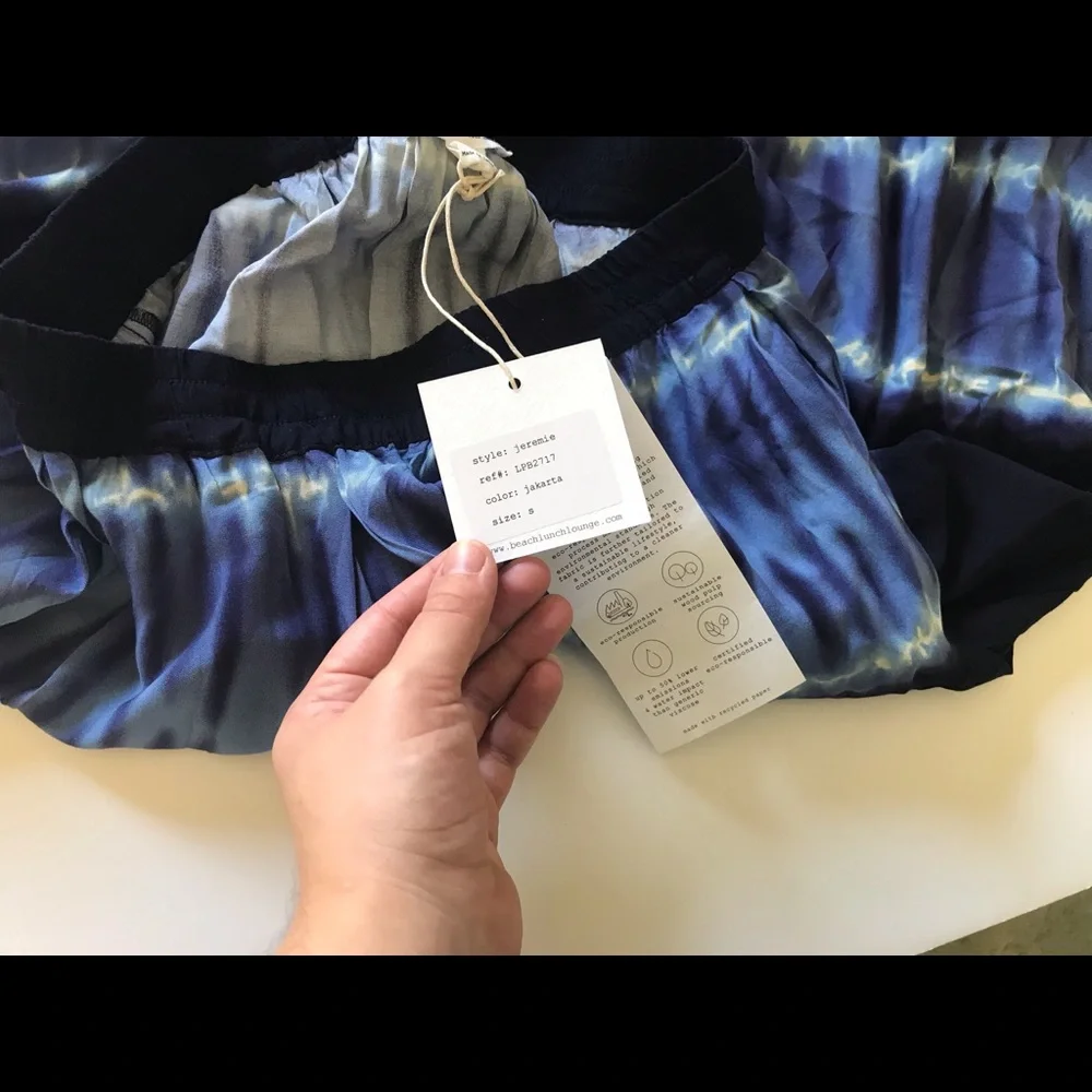 BeachLunchLounge! Jeremie TIe Dye Midi Skirt NWT! - Picture 4 of 15